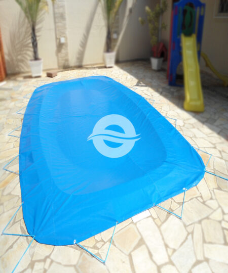 Capa de proteção de piscinas